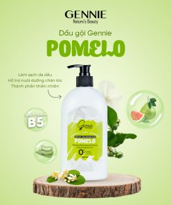 Dầu gội Gennie Natural Care tinh dầu Bưởi dành cho tóc khô và dễ gãy 400ml
