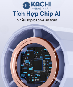 Quạt cầm tay mini Kachi MK400 pin khoẻ 100 cấp độ gió