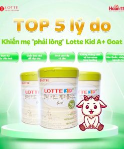 Sản phẩm dinh dưỡng Lotte Kid A+ Goat 760g