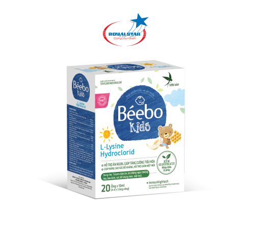 Siro Béebo Kids Sao Hoàng Gia – Hỗ trợ ăn ngủ ngon, tăng cường hệ tiêu hóa, nâng cao sức đề kháng