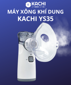 Máy Xông Khí Dung Cầm Tay Kachi YS35: Giải Pháp Hô Hấp Linh Hoạt Mọi Lúc, Mọi Nơi