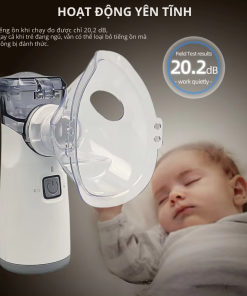 Máy Xông Khí Dung Cầm Tay Kachi YS35: Giải Pháp Hô Hấp Linh Hoạt Mọi Lúc, Mọi Nơi