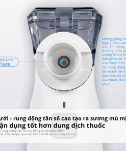 Máy Xông Khí Dung Cầm Tay Kachi YS35: Giải Pháp Hô Hấp Linh Hoạt Mọi Lúc, Mọi Nơi
