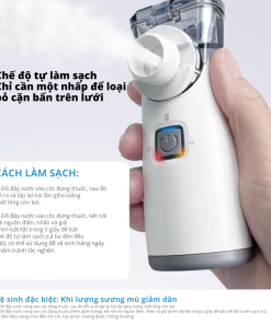 Máy Xông Khí Dung Cầm Tay Kachi YS35: Giải Pháp Hô Hấp Linh Hoạt Mọi Lúc, Mọi Nơi