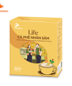 Cà phê hòa tan vị nhân sâm LIFE Konnai Coffee 25 gói/hộp