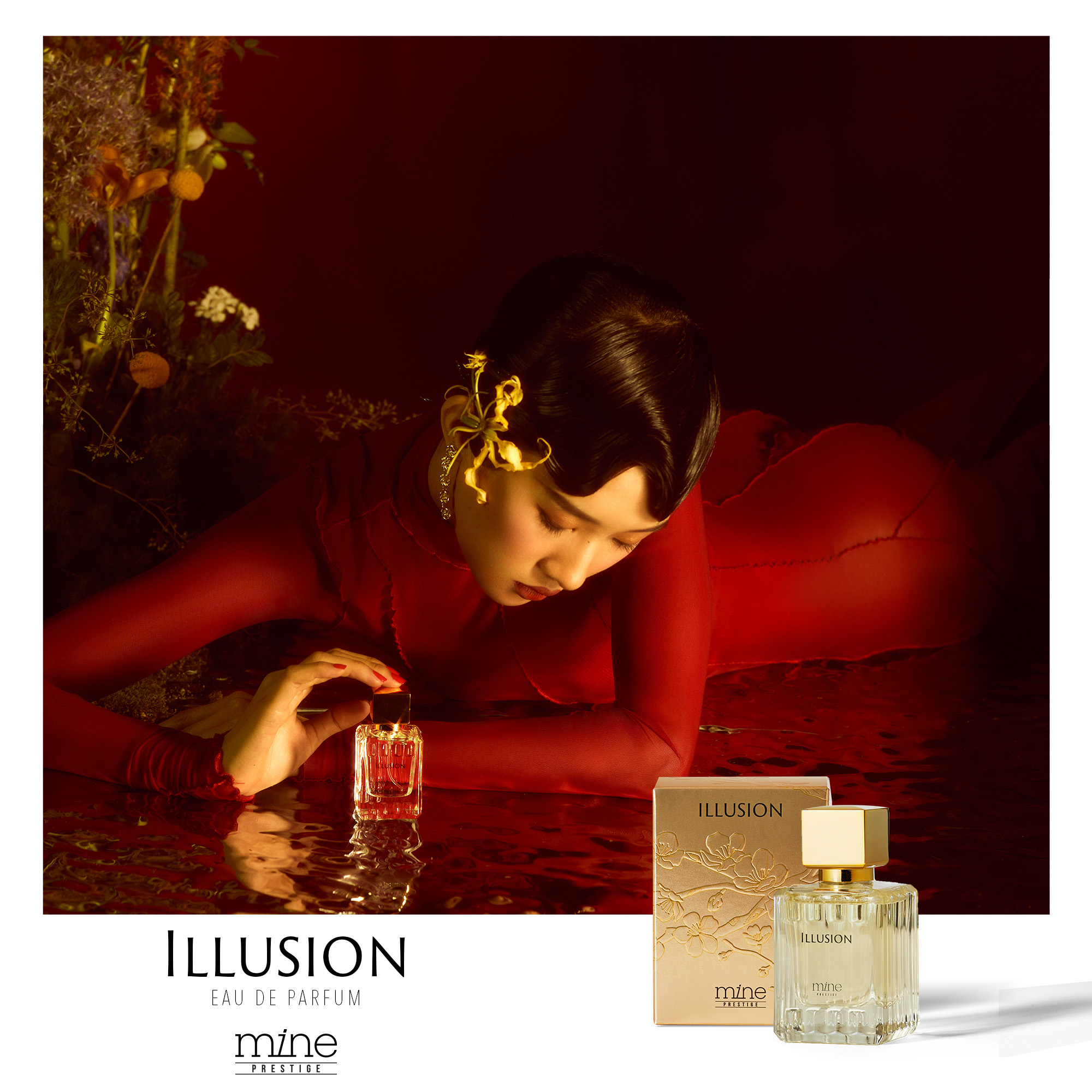 Nước hoa nữ Illusion lưu hương 8-12h Mine 50ml