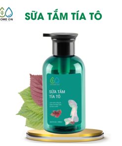 Sữa tắm tía tô COME ON cấp ẩm, dưỡng da, sạch mụn lưng 500ml
