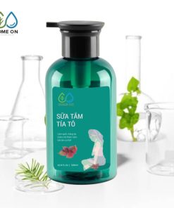 Sữa tắm tía tô COME ON cấp ẩm, dưỡng da, sạch mụn lưng 500ml