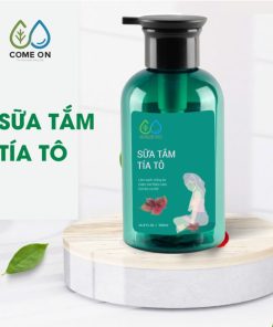 Sữa tắm tía tô COME ON cấp ẩm, dưỡng da, sạch mụn lưng 500ml