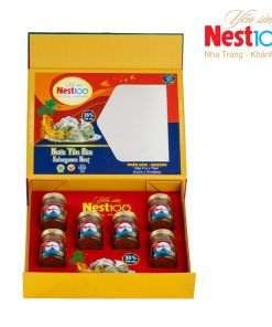 Nước Yến Sâm Ginnest – Có đường (hộp 6 lọ + túi)