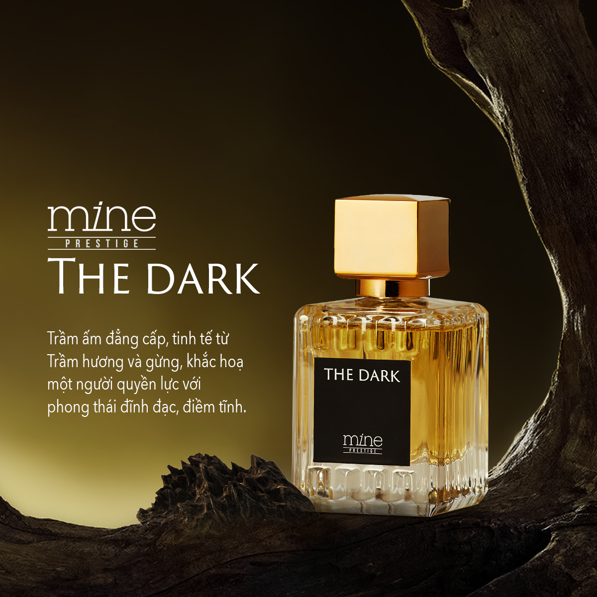 Nước hoa nam Mine The Dark lưu hương 8-12h 50ml