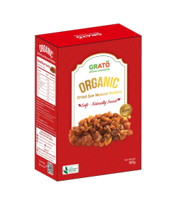 Nho khô Sun Muscat Hữu Cơ GRATO 100g