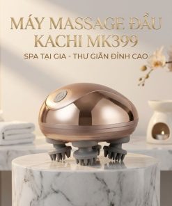 Máy Massage Đầu Không Dây Kachi MK-399 – Giải Pháp Thư Giãn Hiệu Quả Cho Người Bận Rộn