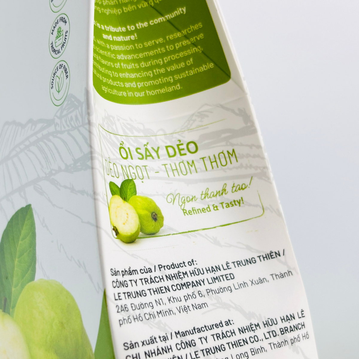 Ổi sấy dẻo Nonglamfood – Hộp 100g