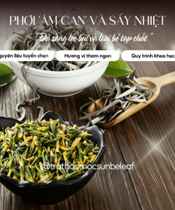 Trà Tim Sen Shan Tuyết Cổ Thụ Sunbeleaf – Thích Hợp Cho Người Chú Trọng Lối Sống Điều Độ Và Sức Khỏe Bên Trong – Hộp 20 Gói Túi Lọc