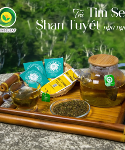 Trà Tim Sen Shan Tuyết Cổ Thụ Sunbeleaf – Thích Hợp Cho Người Chú Trọng Lối Sống Điều Độ Và Sức Khỏe Bên Trong – Hộp 20 Gói Túi Lọc