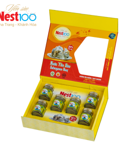 Nước Yến sào Nest100 – Đường ăn kiêng (6 lọ + túi)