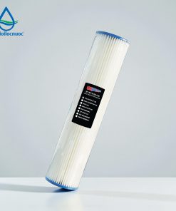 Lõi lọc vải Polyester 20inch béo gấp nếp USTOPWATER – Thailan, model Pleated-20-BB