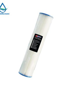 Lõi lọc vải Polyester 20inch béo gấp nếp USTOPWATER – Thailan, model Pleated-20-BB