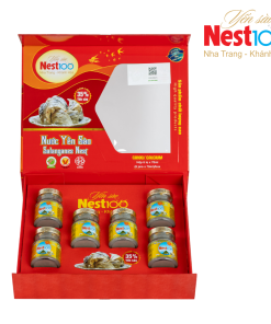 Nước Yến sào Calcium Nest100 – Bổ sung canxi giúp xương chắc khỏe (6 lọ + túi)