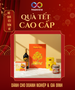 Hộp Quà Khai Trương Cao Cấp Thaoco – Tết Tiền Về | Set quà khai lộc đầu năm cho doanh nghiệp và gia đình (kèm túi đẹp)