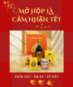 Hộp Quà Khai Trương Cao Cấp Thaoco – Tết Tiền Về | Set quà khai lộc đầu năm cho doanh nghiệp và gia đình (kèm túi đẹp)