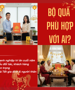 Hộp Quà Khai Trương Cao Cấp Thaoco – Tết Tiền Về | Set quà khai lộc đầu năm cho doanh nghiệp và gia đình (kèm túi đẹp)