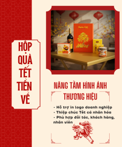 Hộp Quà Khai Trương Cao Cấp Thaoco – Tết Tiền Về | Set quà khai lộc đầu năm cho doanh nghiệp và gia đình (kèm túi đẹp)