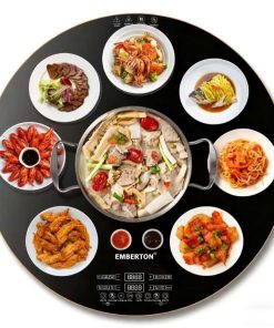 Bàn xoay hâm nóng đa năng bằng điện EB 1070B – 70cm