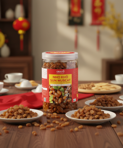 Nho khô Sun Muscat Hữu Cơ GRATO 500g