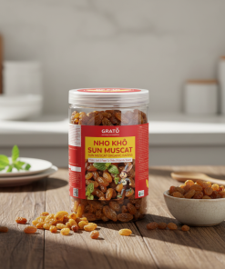 Nho khô Sun Muscat Hữu Cơ GRATO 500g