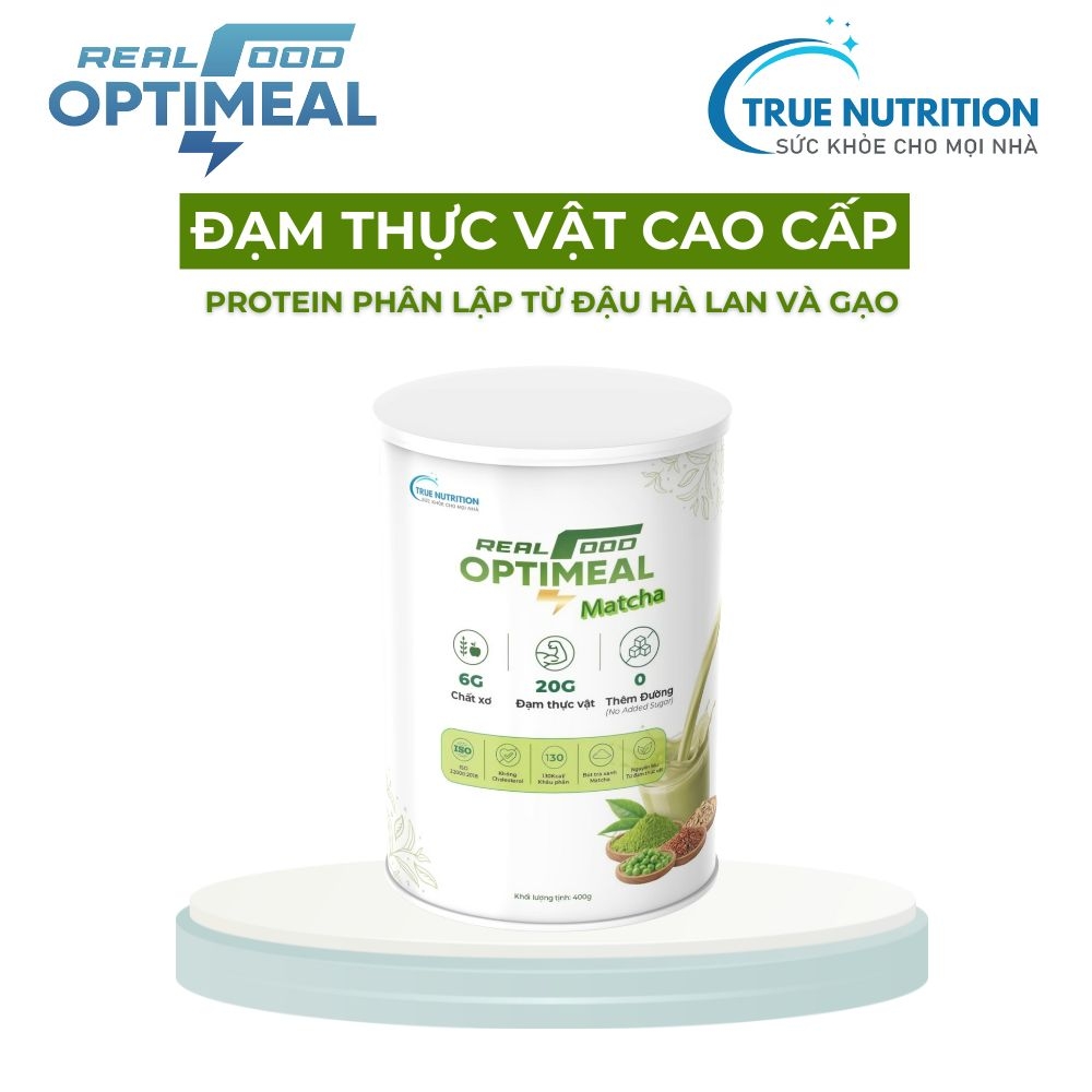 Đạm thực vật Optimeal (Matcha)
