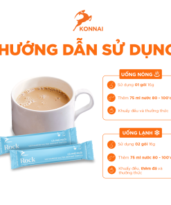 Cà phê muối ROCK Konnai Coffee, chuẩn vị Huế 25 gói/hộp