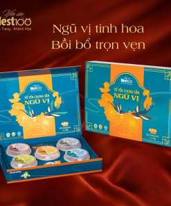 Tổ yến chưng sẵn Ngũ Vị hộp 5 chén (kèm túi)