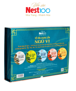 Tổ yến chưng sẵn Ngũ Vị hộp 5 chén (kèm túi)