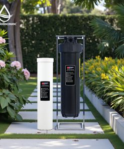 Bộ lọc xử lý sắt USTopwater 20 inches béo, Model: Fera-45-AS, Công suất 1200 lít/giờ, Vỏ nhựa