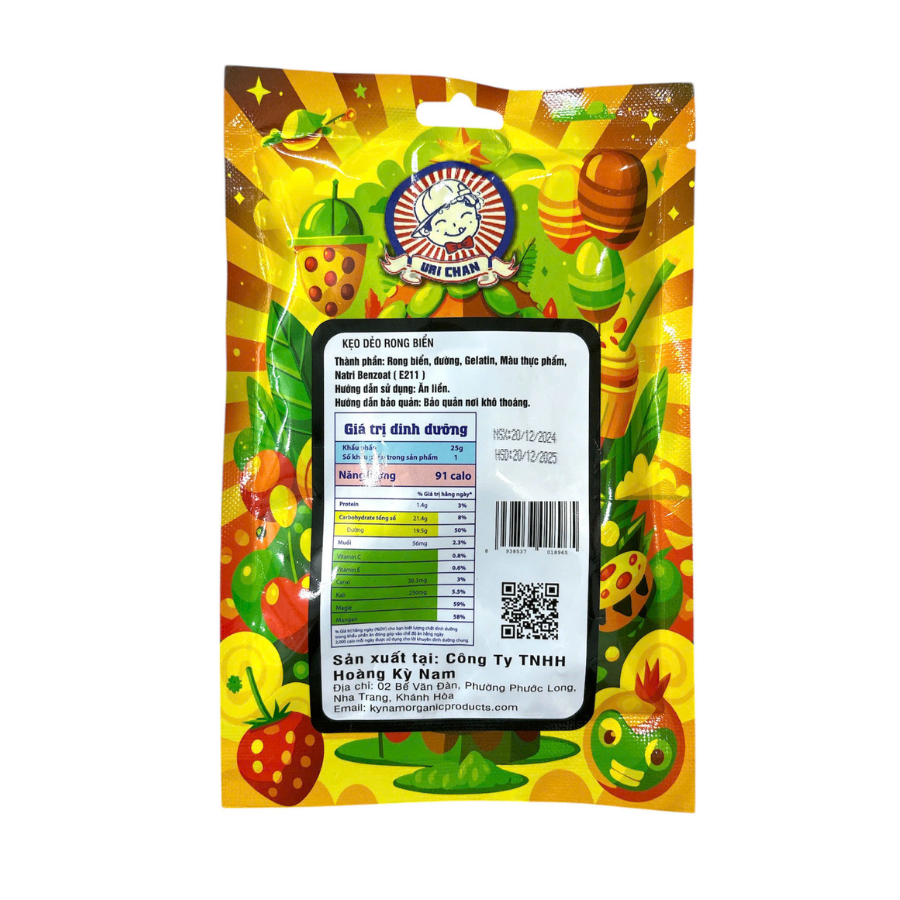 Kẹo Dẻo Rong Biển Urichan 80g