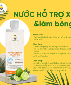 Nước hỗ trợ xả và làm bóng 500ml