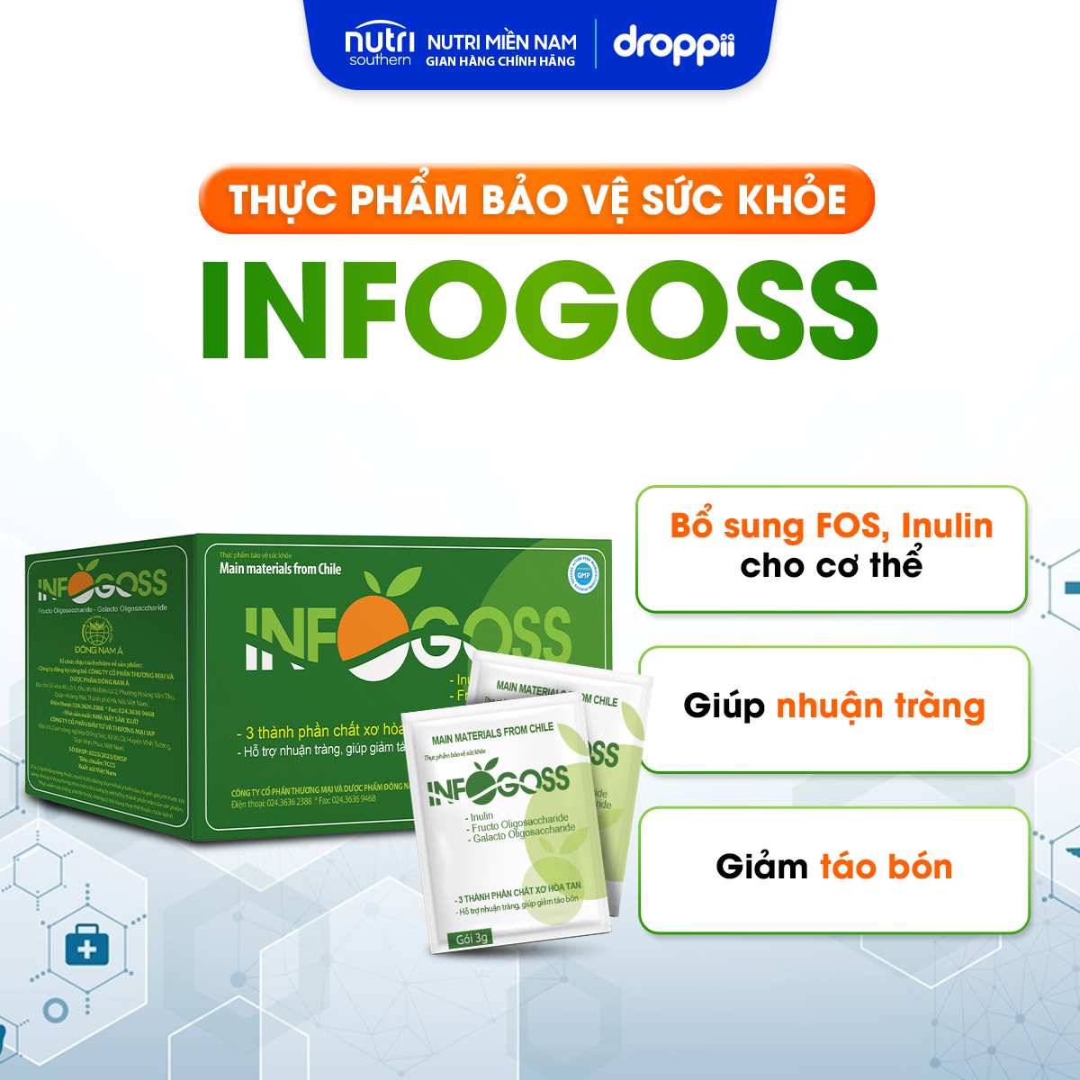 Thực phẩm bảo vệ sức khỏe INFOGOSS