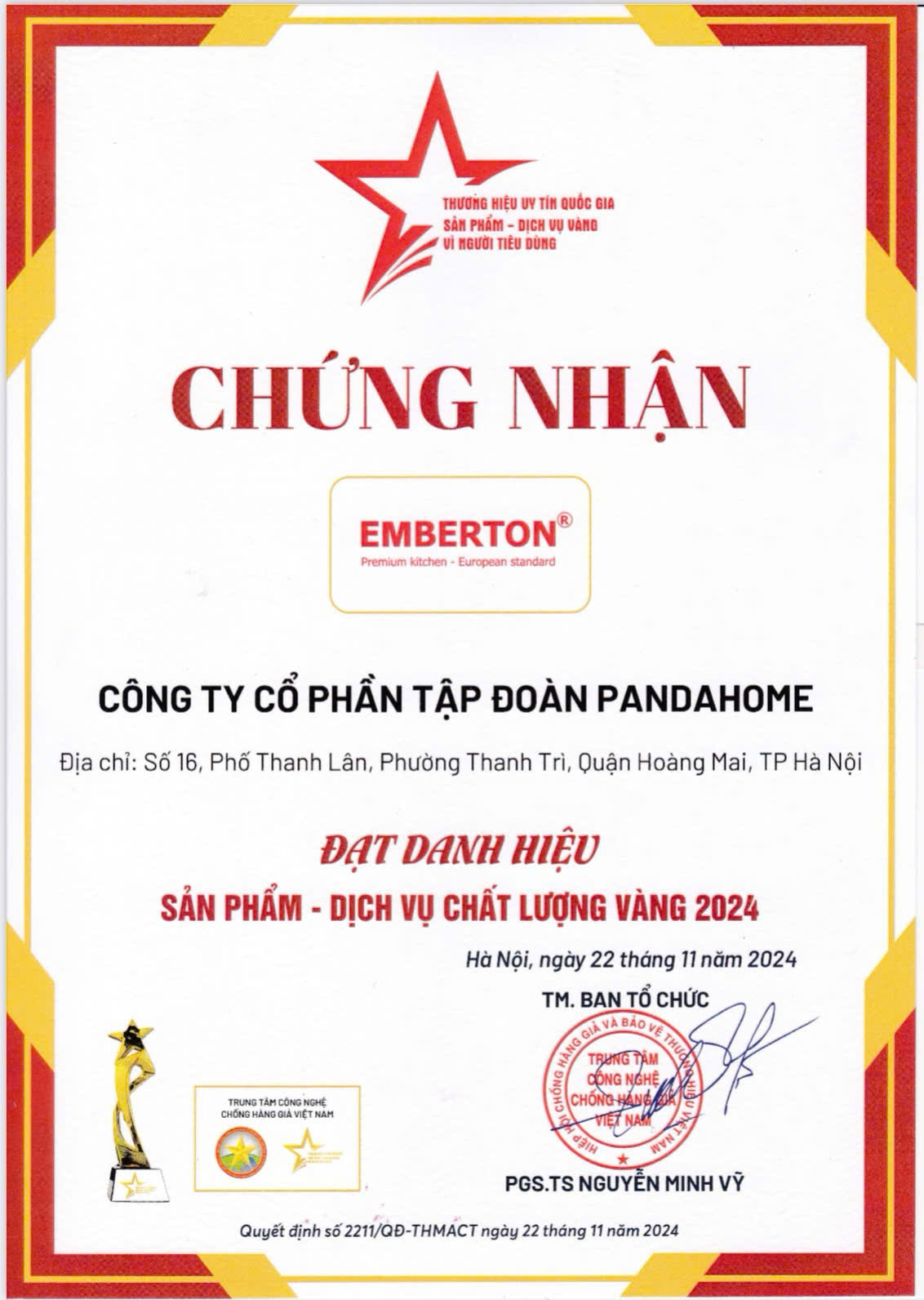 Máy hút mùi kính cong EMBERTON EB 1010S