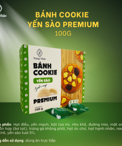 Bánh Cookie Yến Sào Premium 100g