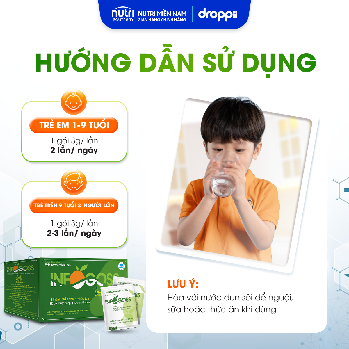 Thực phẩm bảo vệ sức khỏe INFOGOSS