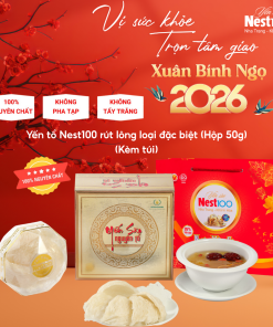 Yến tổ Nest100 – Rút lông loại đặc biệt (50g + túi)