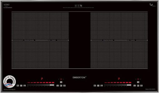 Bếp điện từ 2 vùng nấu Emberton EB 2560EU