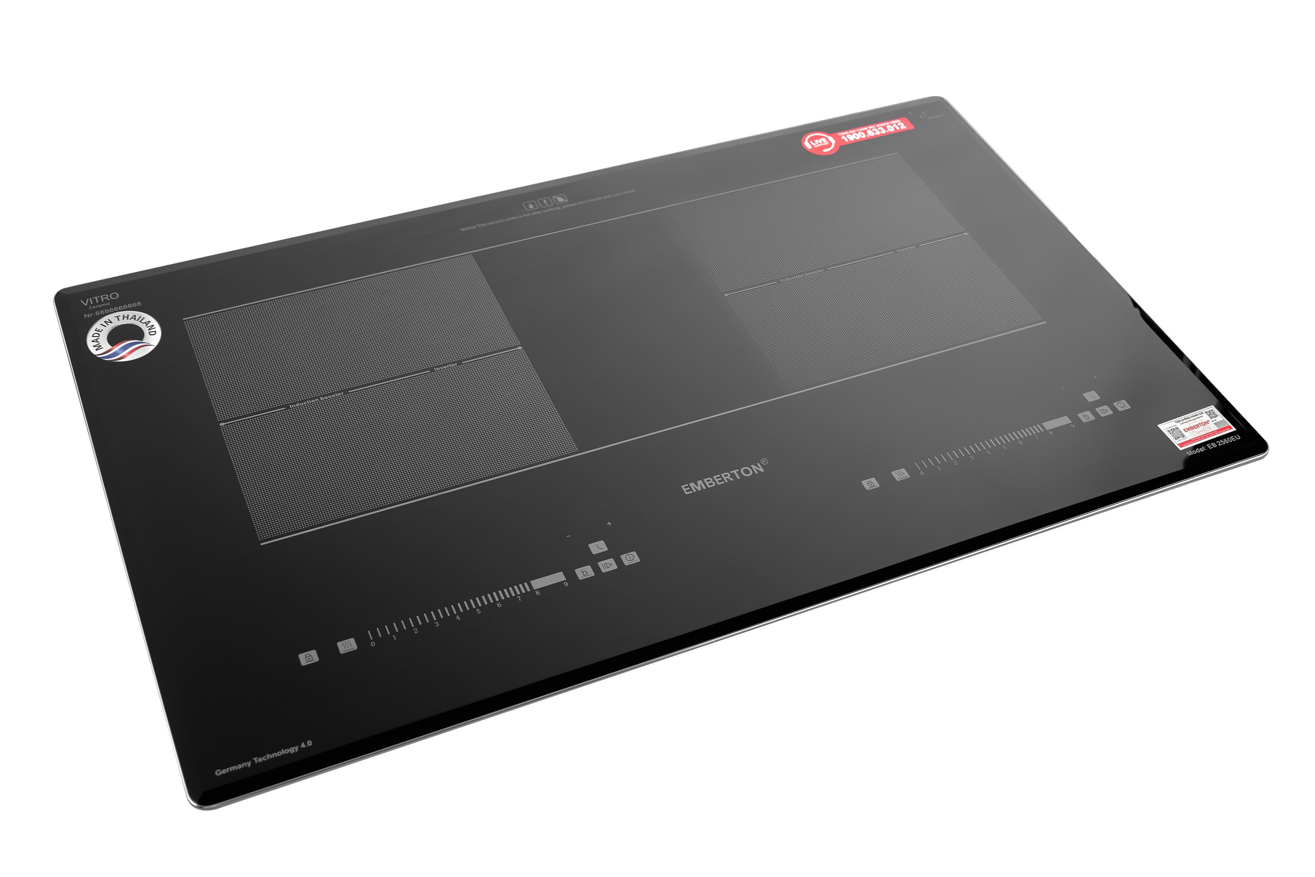 Bếp điện từ 2 vùng nấu Emberton EB 2560EU