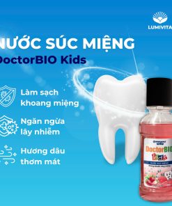 Bộ sản phẩm hỗ trợ phòng ngừa viêm mũi, họng dành cho trẻ em DOCTORBIO KIDS