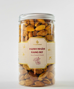 Tết 2026 – Hạnh Nhân Rang Bơ – Hũ 454g