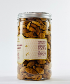 Tết 2026 – Hạnh Nhân Rang Bơ – Hũ 454g