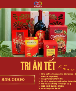Hộp Quà Khai Trương Cao Cấp Thaoco – Tri Ân Tết | Set quà khai lộc đầu năm cho doanh nghiệp và gia đình (kèm túi đẹp)