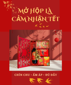 Hộp Quà Khai Trương Cao Cấp Thaoco – Tri Ân Tết | Set quà khai lộc đầu năm cho doanh nghiệp và gia đình (kèm túi đẹp)